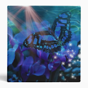 Classeur Papillon bleu magique