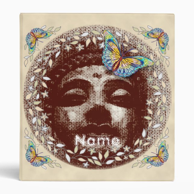 Classeur papillon Bouddha (Devant)