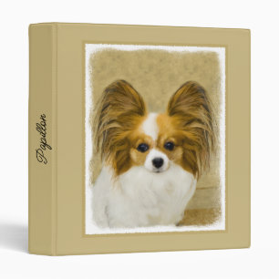 Classeur Papillon (Hound Tri) Peinture - Chien d'origine Ar