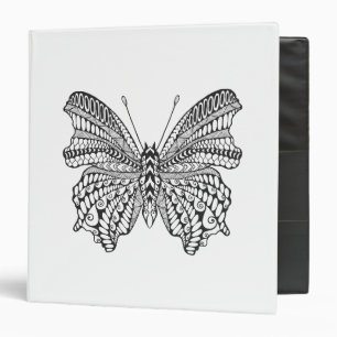 Classeur Papillon tropical inspiré