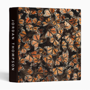 Classeur Papillons Monarque Ajouter Votre Nom