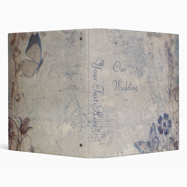 Classeur Papillons vintages (Arrière-plan)