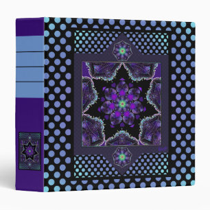 Classeur Parapluie violet & coeurs .7