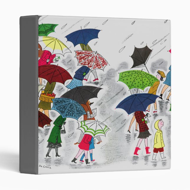Classeur Parapluies (Devant/Côté)