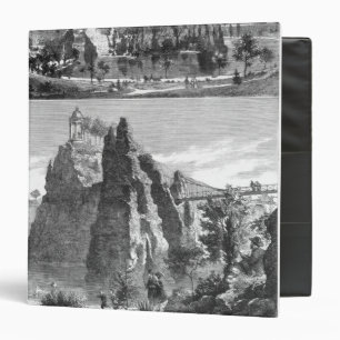 Classeur Parc de Butte-Chaumont, nouveau Paris