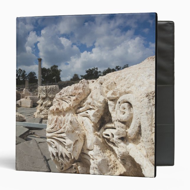 Classeur Parc national de Beit She-An, ruines de l'époque r (Devant/Intérieur)