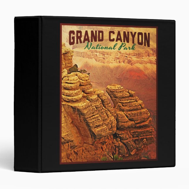 Classeur Parc national du Grand Canyon (Devant/Côté)