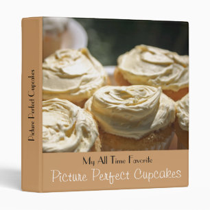 Classeur parfait de recette de petits gâteaux