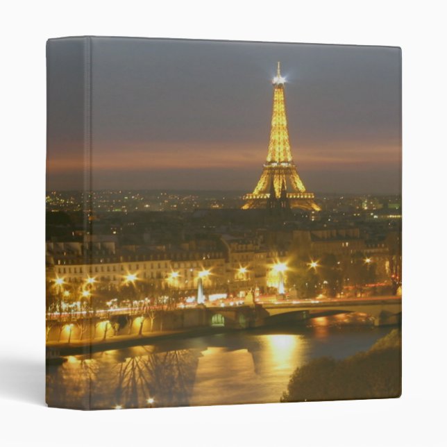 Classeur Paris la nuit (Devant/Côté)