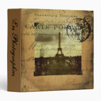 Paris timbré Les Photographies 1,5" PhotoAlbum