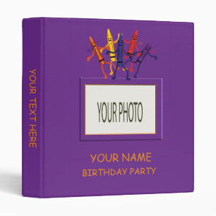 Classeur Parti Anniversaire de enfant Crayon Photo Album Ke