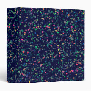 Classeur Parties scintillant Confetti multicolore