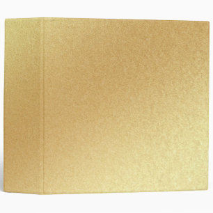 Classeur Parties scintillant or moderne tendance Faux Or Go