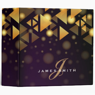 Classeur Parties scintillant personnalisée Faux Confetti No