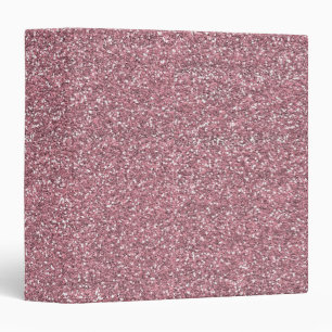 Classeur Parties scintillant rose Faux