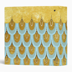 Classeur Parties scintillant Turquoise bleu brillant Balanc