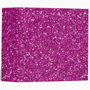 Classeur Parties scintillantes, rose indien, girly, endy,