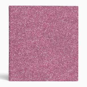 Classeur Parties scintillantes roses brillantes
