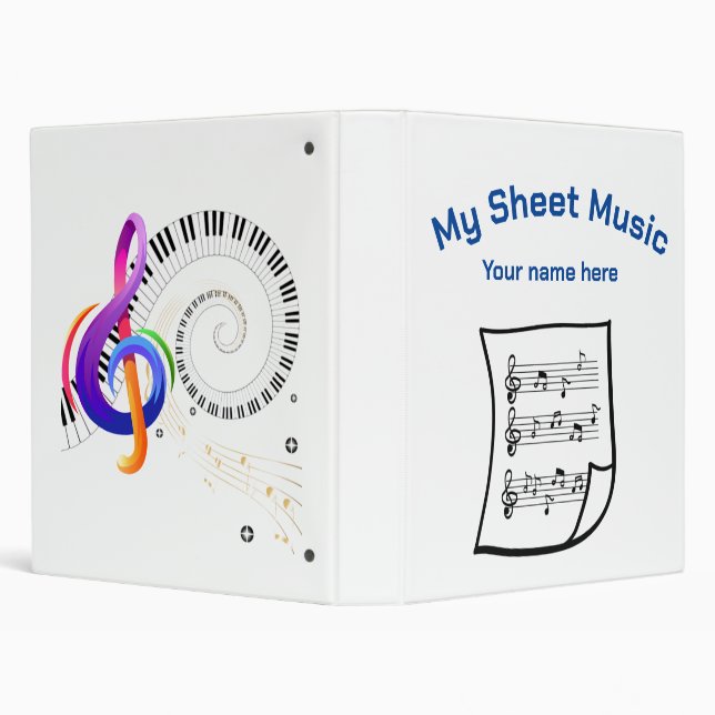 Classeur Partition (Arrière-plan)