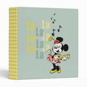 Classeur Pas de service   Minnie chante