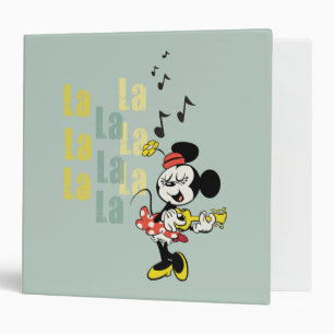 Classeur Pas de service   Minnie chante