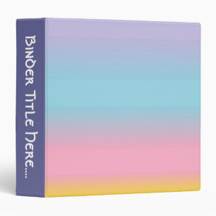 Classeur Pastel 1,5"