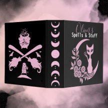 Pastel Goth Croissant Rose Lune Kitty Cat Spell