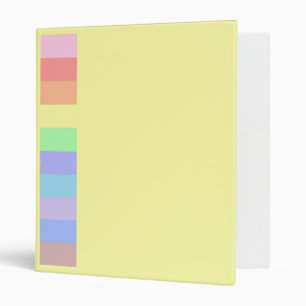 Classeur Pastel Lemon Yellow