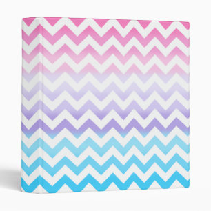 Classeur Pastel Ombre de zigzag