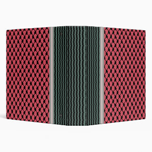 Classeur Pastèque palestinienne Hatta Keffiyeh Kufiya Folk
