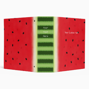 Classeur Pastèque personnalisée 2,5"