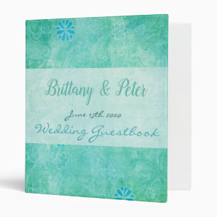 Classeur Patchwork Graffiti Bride Mariage livre d'or