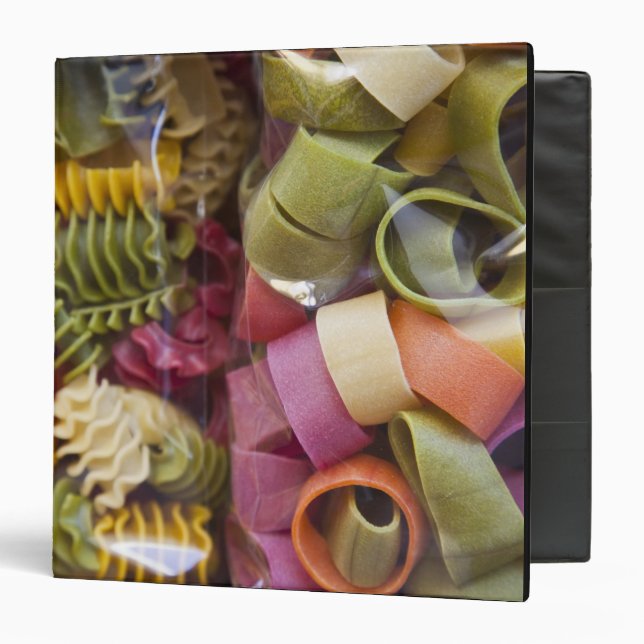 Classeur Pâtes multicolores, Torri del Benaco, Vérone (Devant/Intérieur)