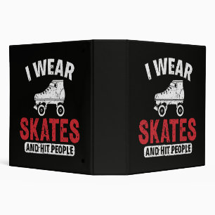 Classeur Patinage Derby Roller Patineuse
