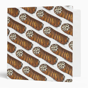 Classeur Pâtisserie de boulangerie italienne Cannoli au cho