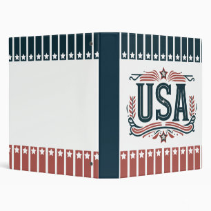 Classeur Patriotique, États-Unis vintages