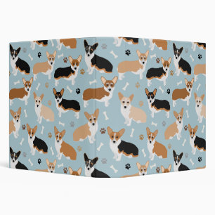 Classeur Patrouilles et os de Chiens de Corgi