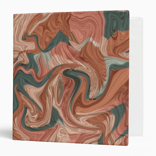 Classeur Pattern marble (Devant/Intérieur)