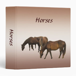 Classeur Pâturage des chevaux