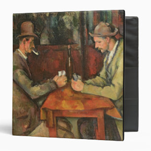 Classeur Paul Cezanne les joueurs de carte, 1893-96