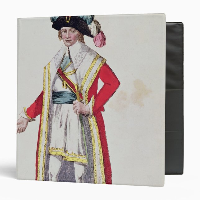 Classeur Paul Francois Jean Nicolas Vicomte de Barras (Devant/Intérieur)