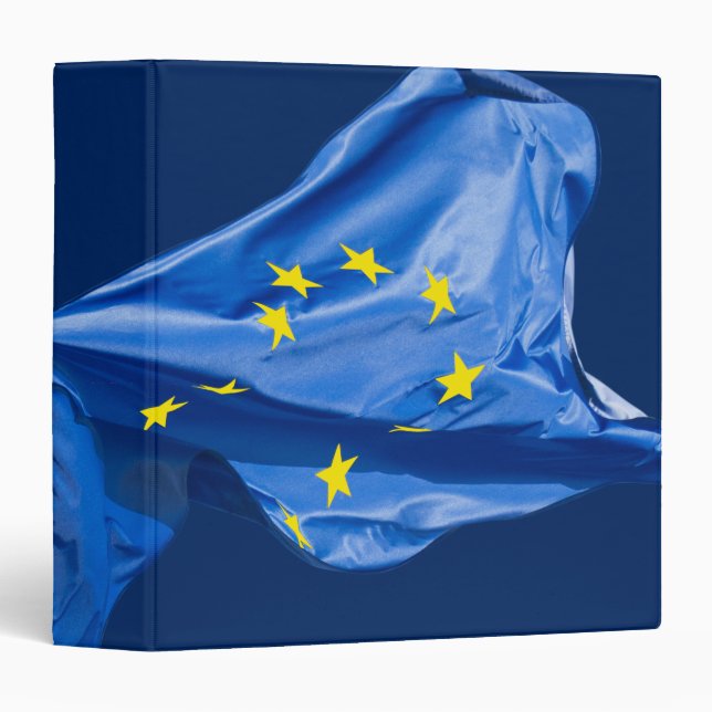 Classeur pavillon européen (Devant/Côté)