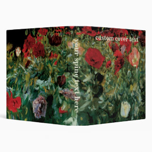 Classeur Pavots par John Singer Sargent, Fleurs Vintage