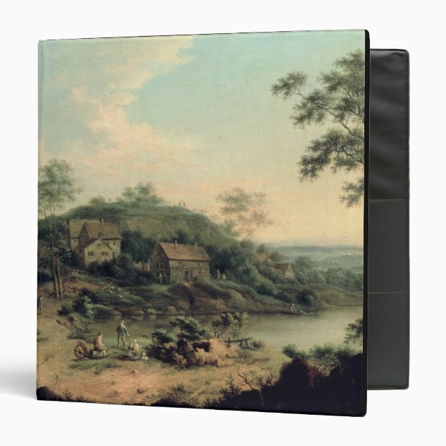 Classeur Paysage, 1758 (Devant/Intérieur)