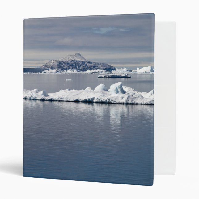 Classeur Paysage antarctique (Devant/intérieur)