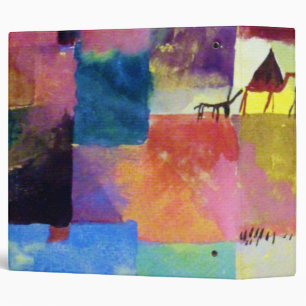 Classeur Paysage avec chameaux, Paul Klee