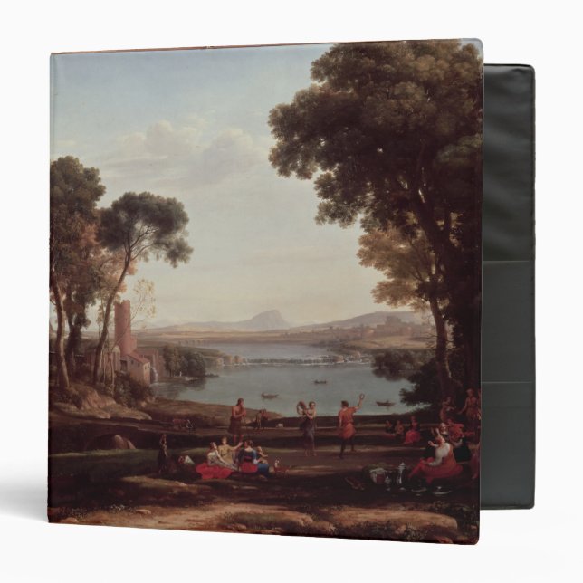 Classeur Paysage avec le mariage d'Isaac (Devant/Intérieur)