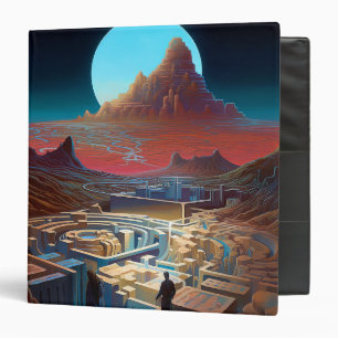 Classeur Paysage de Maze surréaliste