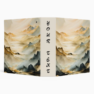 Classeur Paysage de montagne abstrait