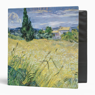 Classeur Paysage de Vincent van Gogh avec du maïs vert,
